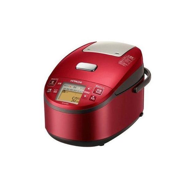 HITACHI 日立 RZ-AX10M メタリックレッド 圧力スチームIH炊飯器 5.5合