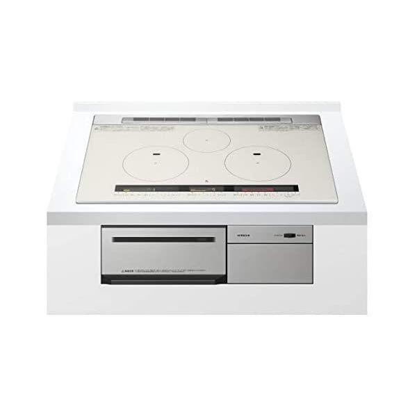 日立 ビルトインIHクッキングヒーター(幅75cm) 火加減マイスター シルバー HT-M8STWF S