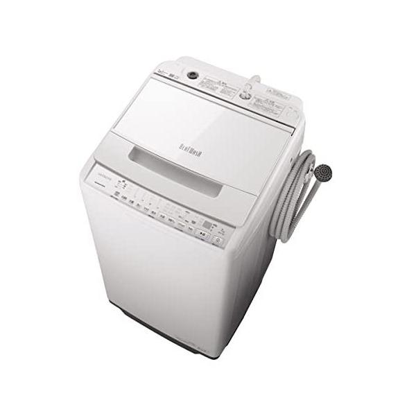 HITACHI 日立 BW-V70G(W) ホワイト ビートウォッシュ 全自動洗濯機 7kg 