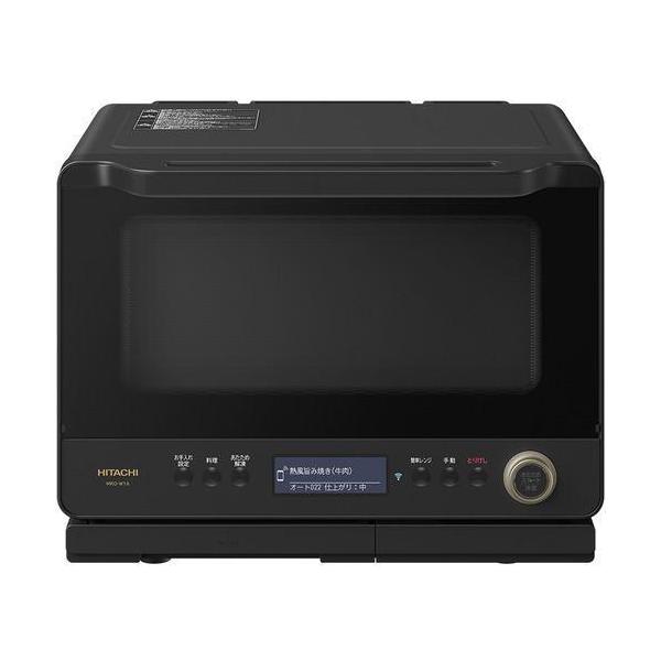 HITACHI 日立 MRO-W1A(K) フロストブラック ヘルシーシェフ スチーム