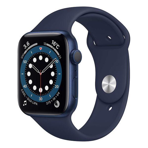 Apple Watch - 最終値下　Apple Watch 6 GPS 44mm ブルー　アルミニウム Apple Watch Series 6(GPSモデル)- 44mmブルーアルミニウム