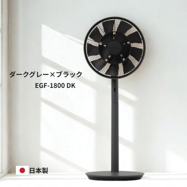 新品未使用　バルミューダ グリーンファン　ダークグレーEGF-1800-DK BALMUDA バルミューダ 扇風機 The GreenFan グリーンファン DC
