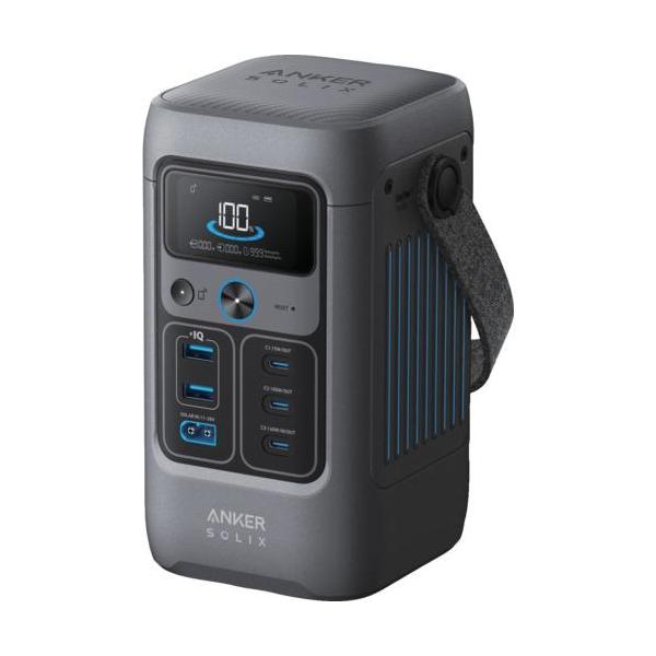 アンカー ポータブル電源 192Wh Solix C200 DC Portable Power Station A17275Z1 ダークグレー Anker