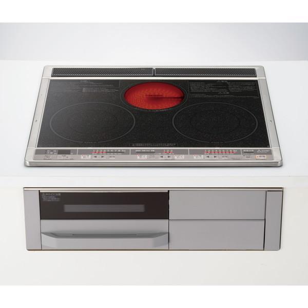 他サイト： MITSUBISHI 三菱電機 CS-G321M ビルトインIHクッキングヒーター 2口IH+RH 幅60cmの商品画像