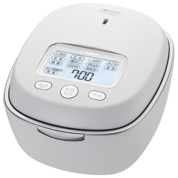 TIGER タイガー JPL-S100(WS) ミストホワイト 圧力IH炊飯器 5.5合 土鍋
