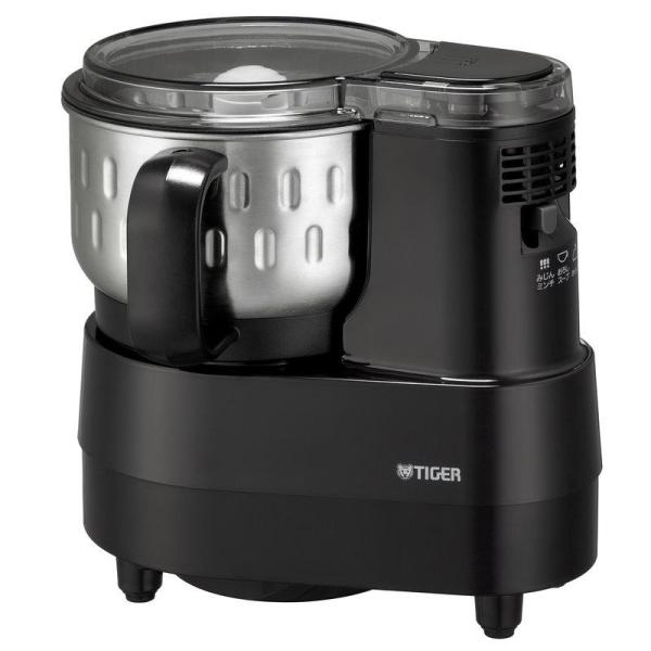 TIGER タイガー魔法瓶 SKF-H101(KD) ディープブラック マイコンフードプロセッサー 4つの調理コースPSマークの種類：PSE届出事業者名：タイガー魔法瓶株式会社