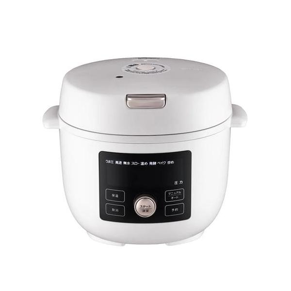 タイガー 電気圧力鍋 1台11役 2つのモード 42オートメニュー COOKPOT COK-B220(WM) マットホワイト TIGERPSマークの種類：PSE、PSC届出事業者名：タイガー魔法瓶株式会社