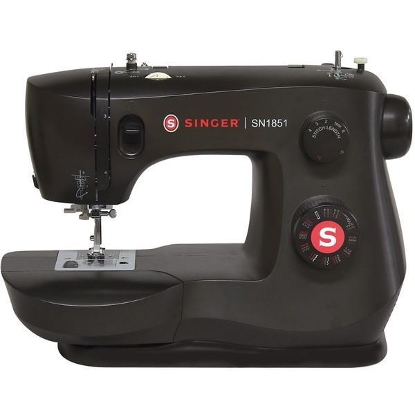 Singer シンガー SN1851 ブラック 電動ミシン フットコントローラー付 家庭用PSマークの種類：PSE届出事業者名：株式会社シンコー