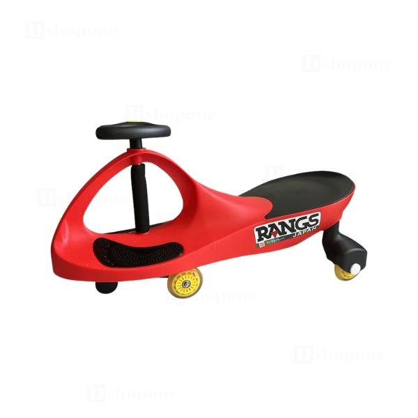 ラングスジャパン 車 おもちゃ 子供 耐荷重100kg 二人乗り可 車型乗用玩具 プラズマカー レッド RANGSJAPAN