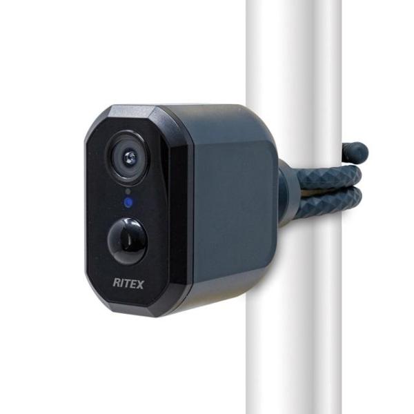 musashiムサシ RITEX ライテックス C-RC7200 防犯カメラ 充電式 Wi-Fi