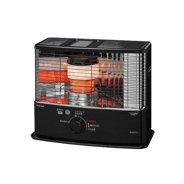 TOYOTOMI トヨトミ HRC-W3624(B) ブラック 石油ストーブ 木造10畳/コンクリート13畳 ダブルクリーン