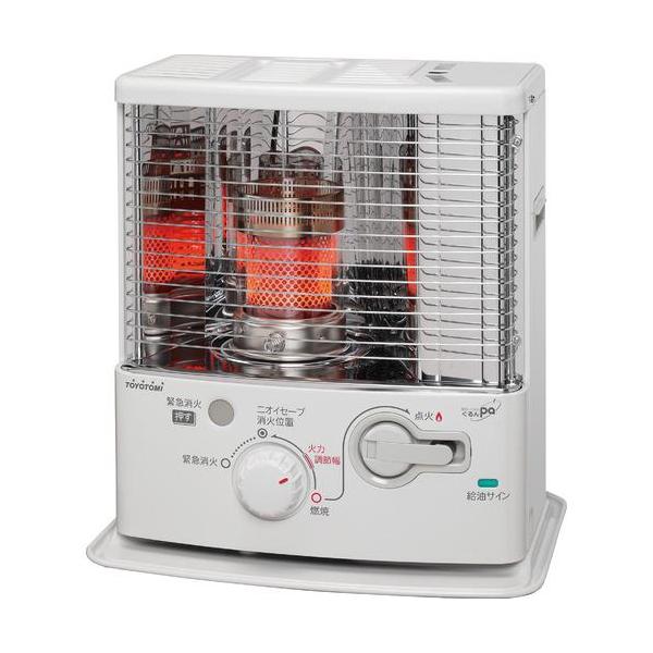 TOYOTOMI トヨトミ RS-G2424(W) ホワイト 反射型石油ストーブ 木造6畳/コンクリート9畳