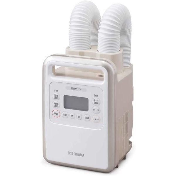 超美品 アイリスオーヤマ KFK-401布団乾燥機 カラリエ IRIS アイリスオーヤマ KFK-401 ふとん乾燥機 ツインノズル 布団