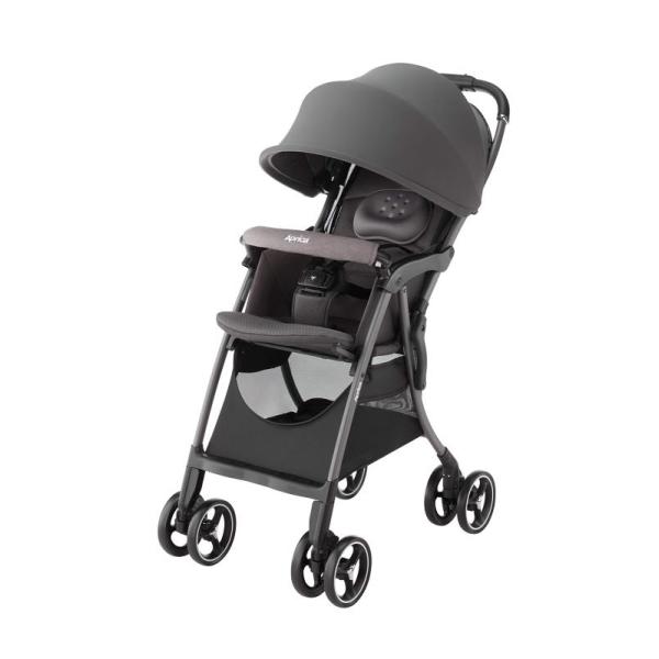 Aprica アップリカ 2129308 グレー ベビーカー 軽量 4輪 Cururee