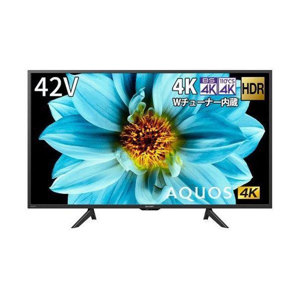 シャープ SHARP 4T-C42DJ1 4K液晶テレビ 4Kチューナー内蔵 42V型