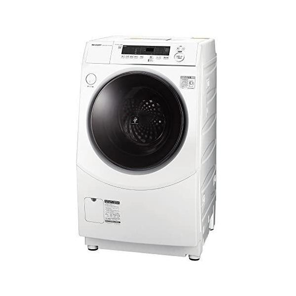 SHARP シャープ ES-H10G-WR ホワイト系 ドラム式洗濯乾燥機 洗濯10kg