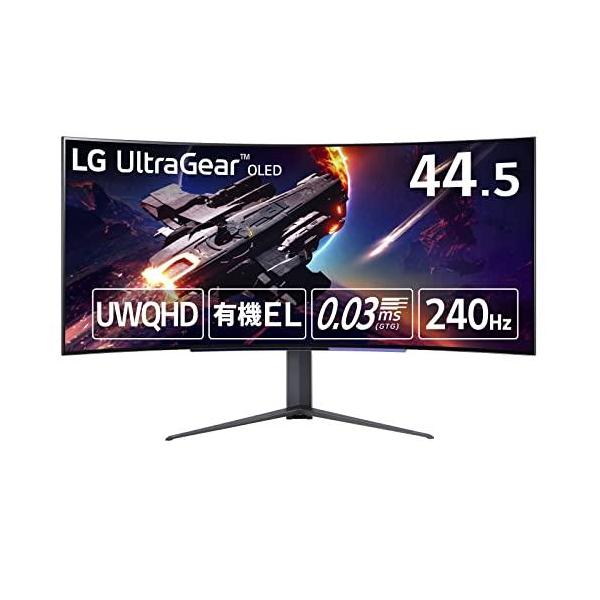LG ゲーミングモニタ UltraGear 45GR95QE-B 44.5インチ 45'' UltraGear™ OLED Curved Gaming Monitor WQHD | LG Levant