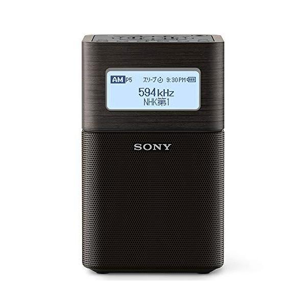 SONY 充電スタンド付き シンセサイザーラジオ ソニー SRF-T355K FMステレオ／AM PLLシンセサイザーラジオ 充電