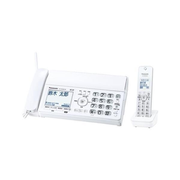 Panasonic パナソニック KX-PD360DL-W ホワイト デジタルコードレス普通紙ファクス 子機1台付き