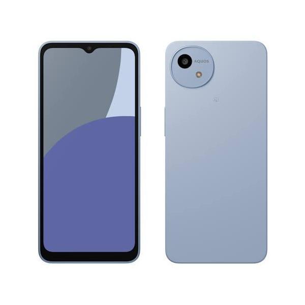 シャープ AQUOS wish4 スマートフォン SIMフリー 64GB 6.6型 おサイフケータイ SH-M27 BL ブルー SHARP