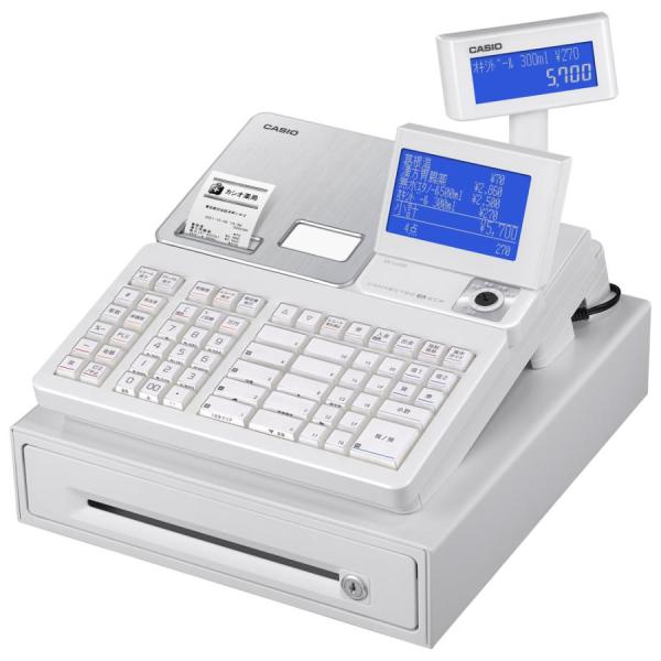 CASIO カシオ SR-S4000-EX-20SWE ホワイト 電子レジスター 20部門