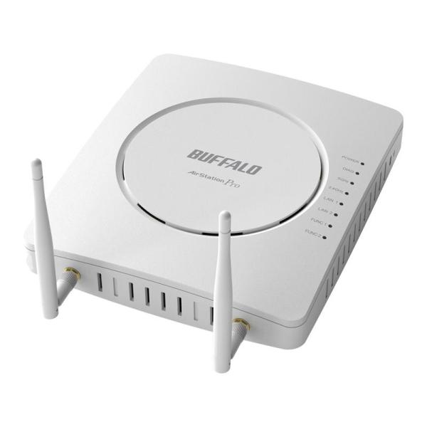 バッファロー デュアルバンド無線LANアクセスポイントWi-Fi6 AirStation Pro WAPM-AX4R ホワイト BUFFALO