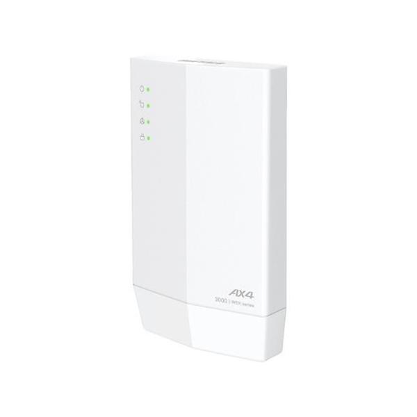 バッファロー Wi-Fi 中継機 11ax 2401+573Mbps Wi-Fi6 AirStation WEX-3000AX4 ホワイト BUFFALO