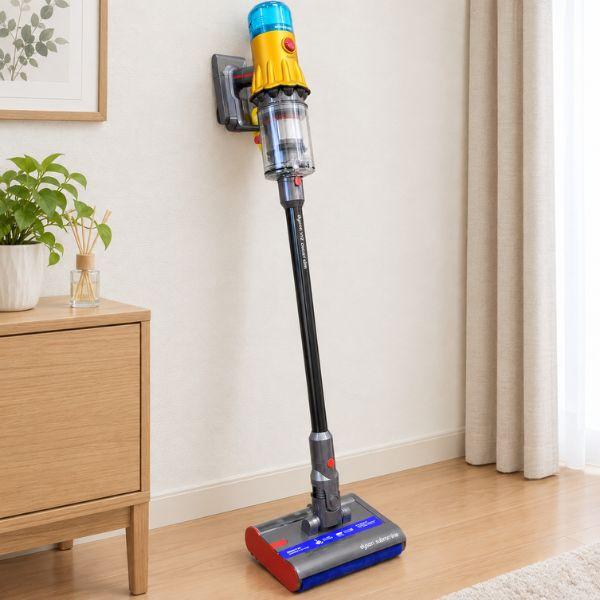 Dyson ダイソン SV46SU イエロー/アイアン/ニッケル サイクロン式コードレスクリーナー スティッククリーナー V12s
