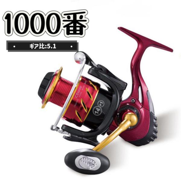 【送料無料】フィッシング リール スピニングリール 遠投 12000番 大物釣り oukenn_fddl-ctss
