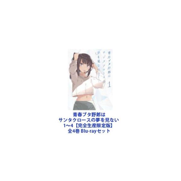 青春ブタ野郎はサンタクロースの夢を見ない 1〜4【完全生産限定版】全4巻 [Blu-rayセット]
