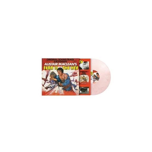 輸入盤 OST / FEAR IS THE KEY （MUSIC BY ROY BUDD）（WHITE ＆ RED MARBLED） [LP]