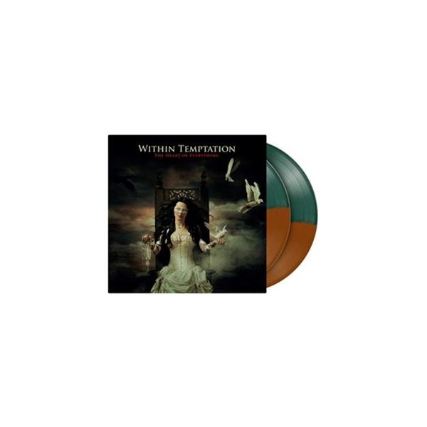 輸入盤 WITHIN TEMPTATION / HEART OF EVERYTHING （HALF GREEN ／ HALF BROWN） [2LP]