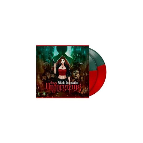輸入盤 WITHIN TEMPTATION / UNFORGIVING （HALF RED ／ HALF GREEN） [2LP]