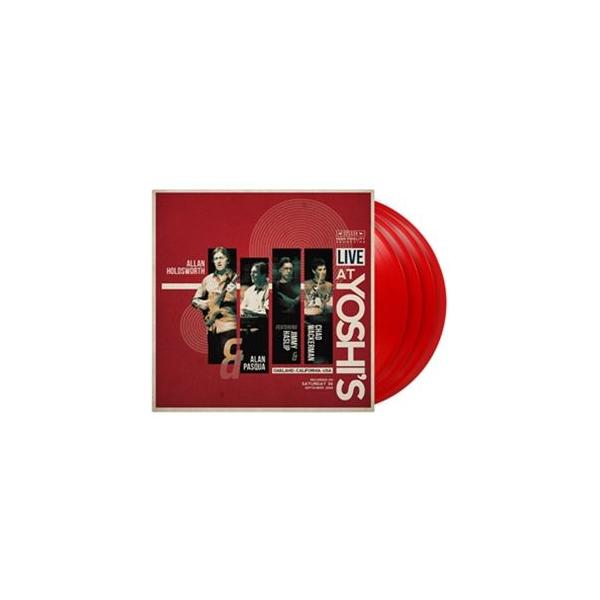 輸入盤 ALLAN HOLDSWORTH / LIVE AT YOSHI’S （TRANSLUCENT RED） [4LP]