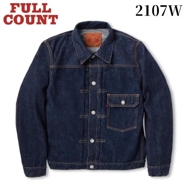 FULLCOUNT 2107Ｗ　1st type JKT サイズ38 FULLCOUNT（フルカウント） 2107W Type 1 Denim Jacket (One Wash