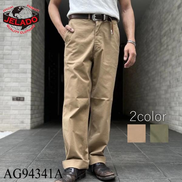 JELADO 41 Khaki Lastresort チノ クロス パンツ XL JELADO ジェラード 41 Khaki Lastresort Chino Cloth チノクロス