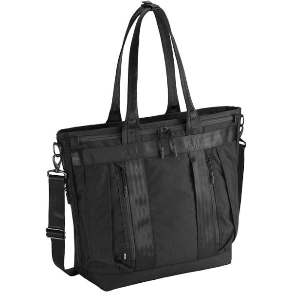 エースジーン トートバッグ ビジネスバッグ Cメンズ デュラムーブ コーデュラナイロン B4 14.0インチPC収納可 19L 2WAY セットアップ可能 ブラック ace 68132-01