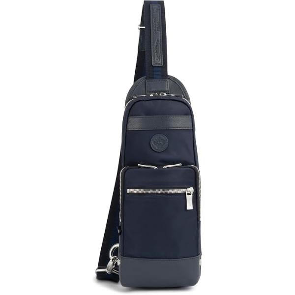 Orobianco オロビアンコ ソロペルテ ボディバッグ スリング バッグ 3L 550g メンズ ネイビー ナイロン 軽量 92956-03