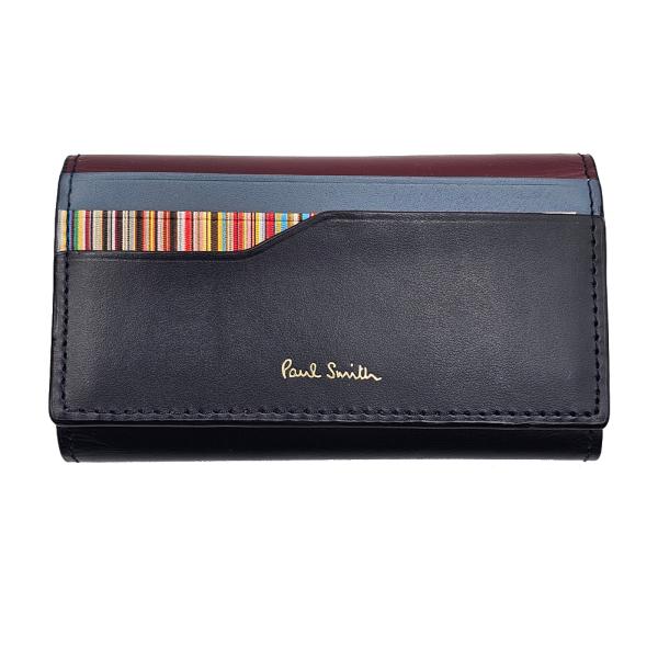 ポールスミス Paul Smith キーケース ネイビー S37231