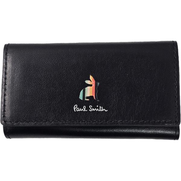 Paul Smith（ポール・スミス） キーケース ブラック 本革 レザー