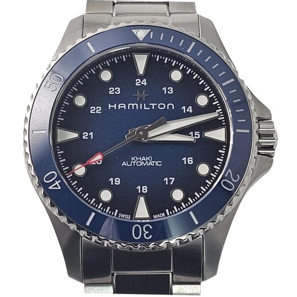 ハミルトン HAMILTON カーキ ネイビー Scuba Auto ダイバーウォッチ メンズ 自動巻き オートマティック H82505140 新品未使用ショーケース内ディスプレイ販売品