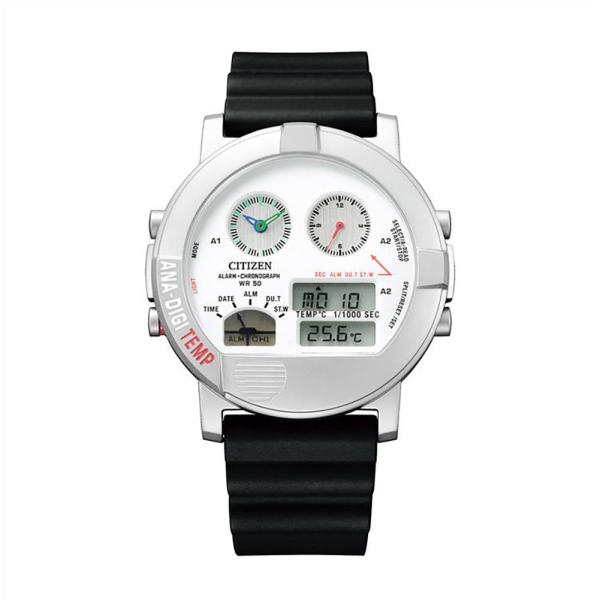 CITIZEN シチズン 腕時計 アナデジテンプ ラウンド ホワイト CITIZEN シチズン 腕時計 アナデジテンプ ラウンド ホワイト