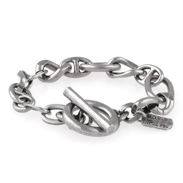 Paul Smith ポールスミス Crazy Chain マンテル ブレスレット シルバートーン アクセサリー メンズ 新品