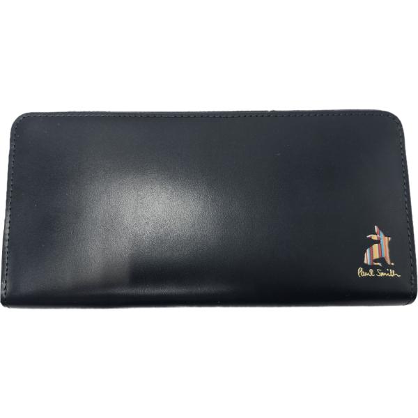 【新品・未使用】ポールスミス　長財布　ラウンドファスナー　ネイビー　ストライプ 楽天市場】未使用 ポールスミス 長財布 ラウンドファスナー