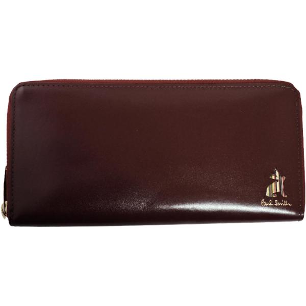 ポールスミス Paul Smith 長財布 ラウンドファスナーワイン Q16680 新品正規品
