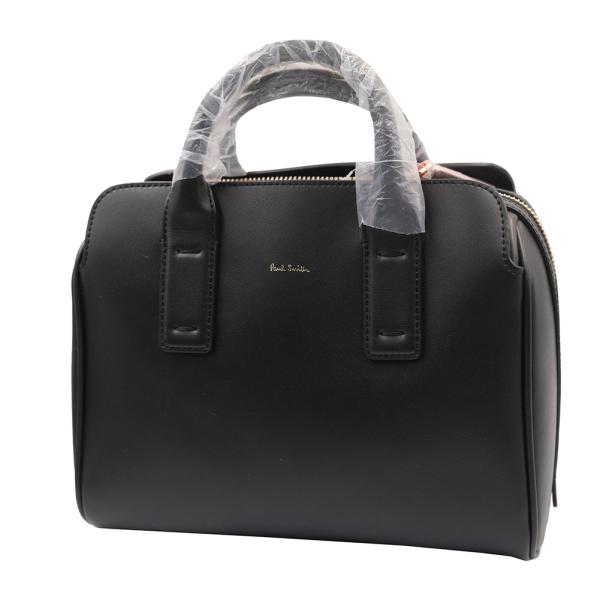 Paul Smith ポールスミス ハンドバッグ 本革 レザー ブラック レディース N93110 新品