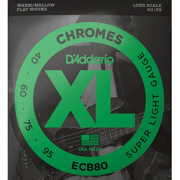 D'Addario ECB80 Flat Wound 040-095 Long Scale __I tbgEh x[X