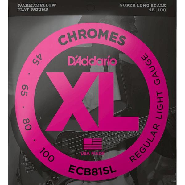 D'Addario ECB81SL Flat Wound 045-100 Super Long Scale __I tbgEh x[X