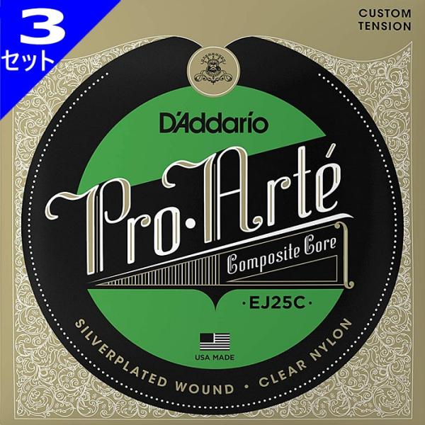 3Zbg D'Addario EJ25C Pro Arte Clear Nylon Composite Flamenco __I NVbN