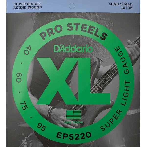D'Addario EPS220 Pro Steels 040-095 Long Scale __I x[X